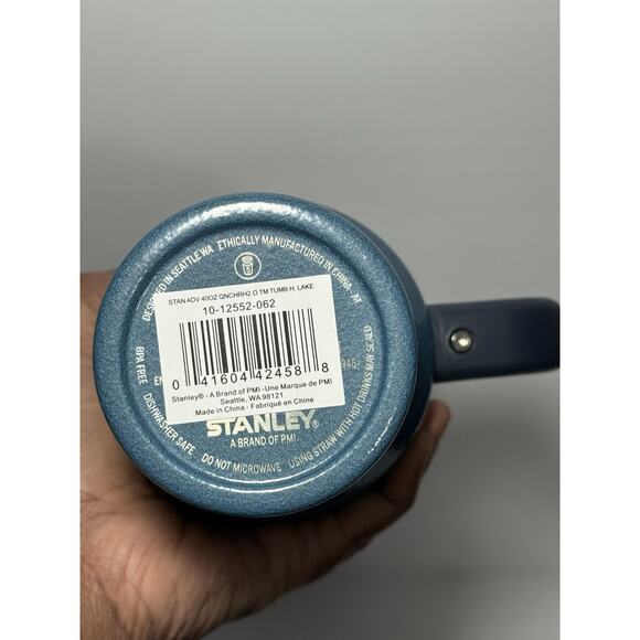 Stanley HAMMERTONE LAKE BLUE 40oz Flowstate Quencher BNWT + Boot - Picture 5 of 6